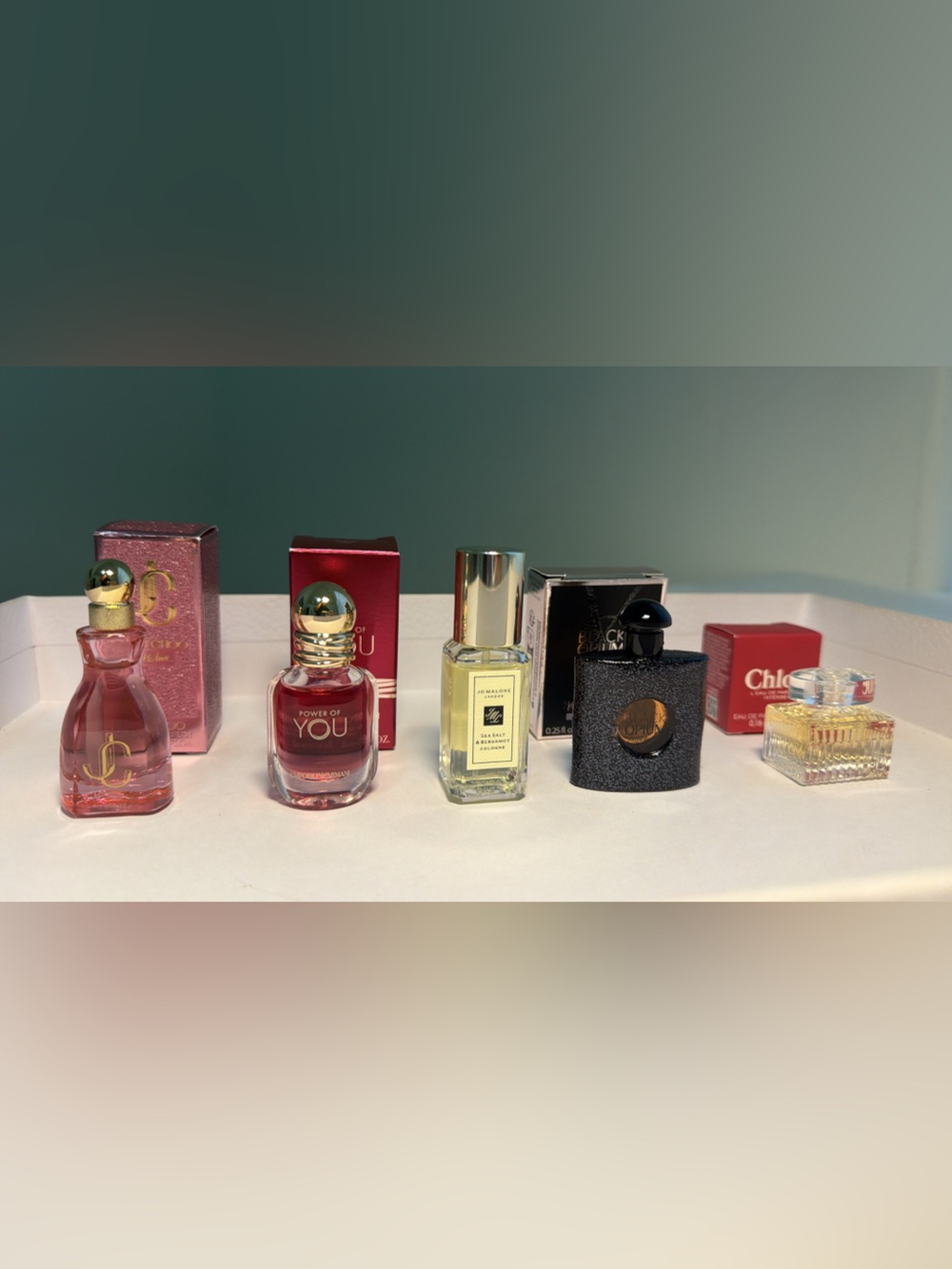 New,unused and authentic Mini assorted Perfumee@@Set Limited Edition/ mini size